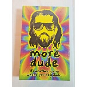 More Dude Card Game North Star Games Sealed 3-6 Players Ages 13+ Party Game